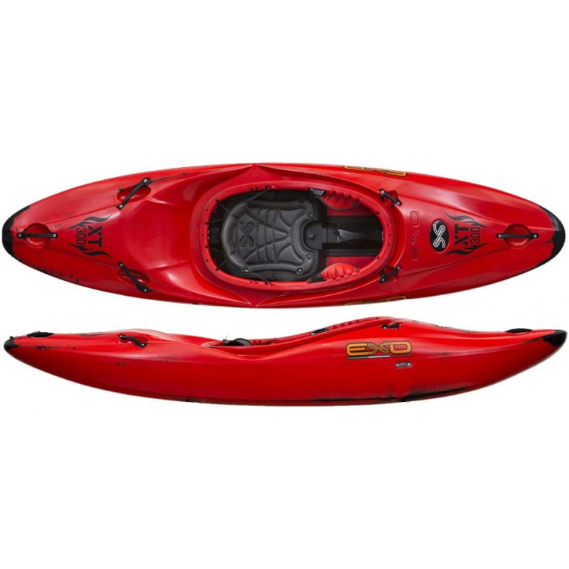 Kayak de rivière club XT300 rouge de la marque Exo Kayak de rivière club XT300 rouge de la marque Exo