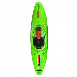 Kayak de freeride Kush vert de la marque Dragorossi