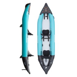 Kayak gonflable 2 places Koloa 360 de la marque Aquadesign zoom