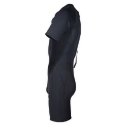 Shorty néoprène 2.5 mm de la marque Aquadesign vue de côté